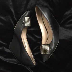 Jean-Michel Cazabat Penny Wedge Heel Studs 38